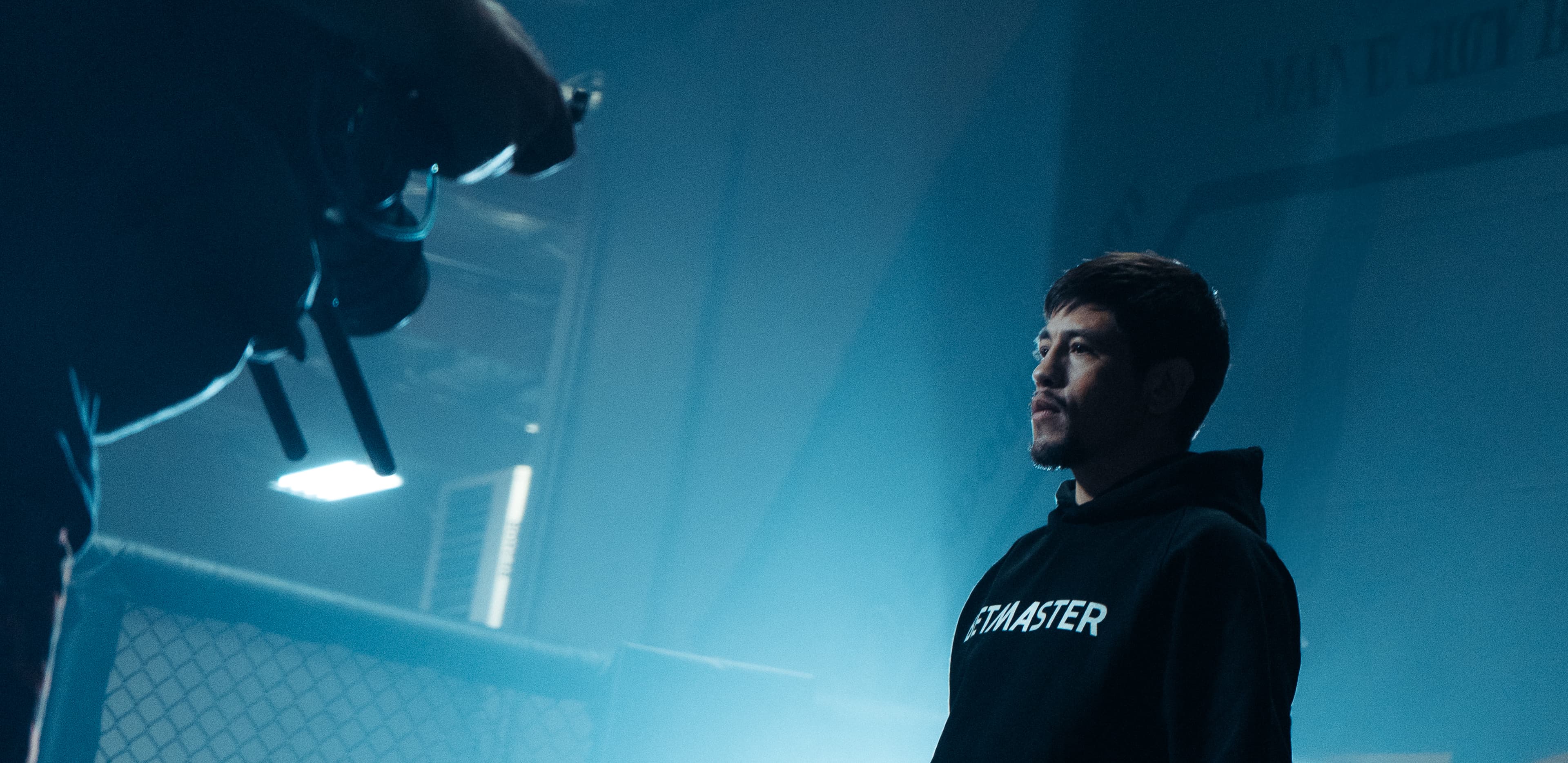 Behind the scenes — camera operator